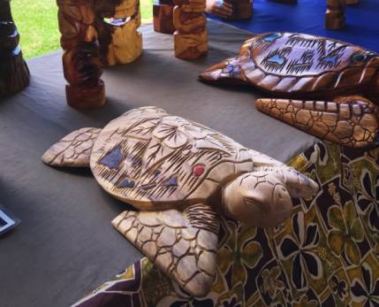 Carved Honu Found at The Village Market - Poipu Shopping Village Honu_Poipu_Shopping_Village_Market